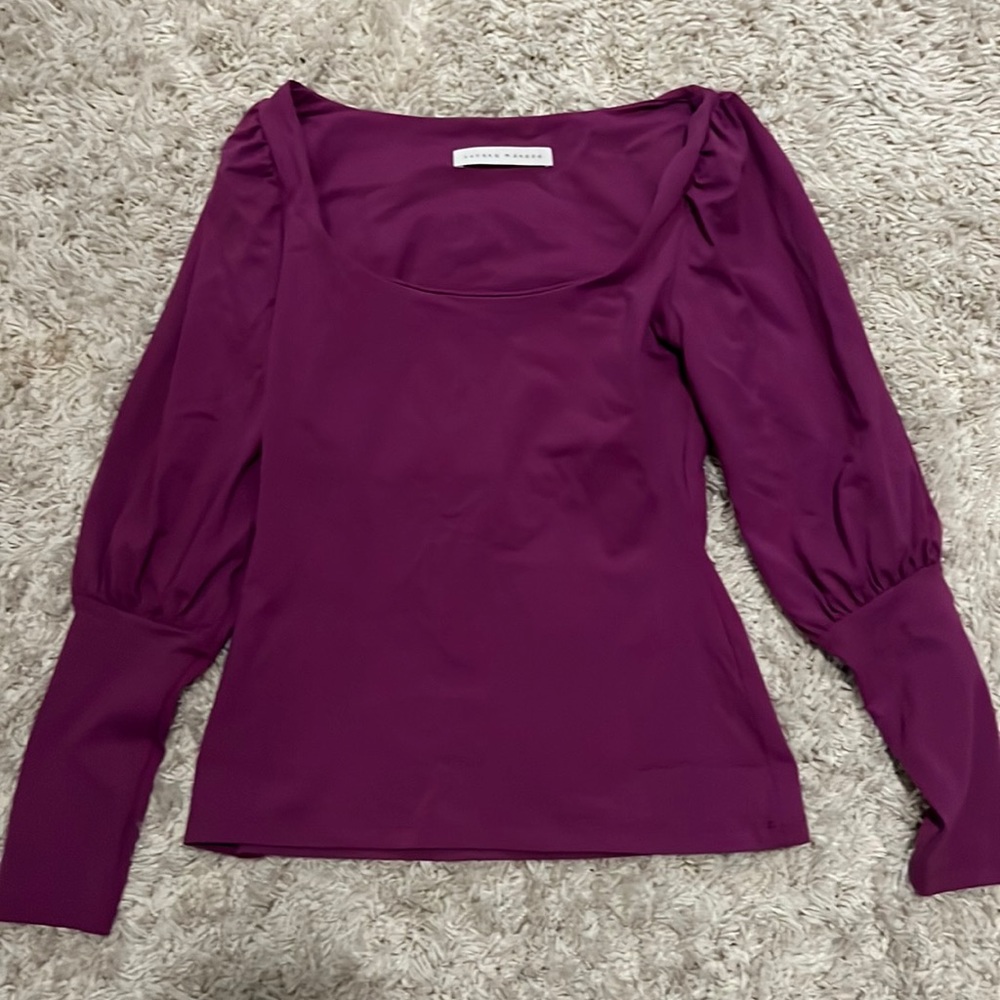 Susana Monaco Purple Top From Revolve